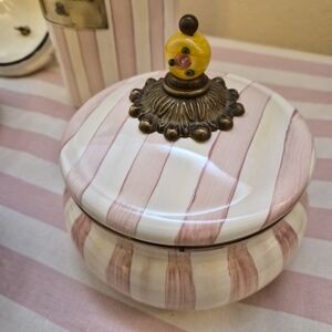 MacKenzie-Childs Bathing Hut Squashed Pot